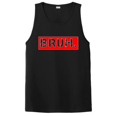 Funny Bruh Meme PosiCharge Competitor Tank