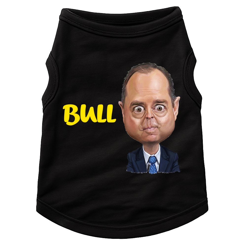 Funny Bull Schiff Meme Adam Schiff Doggie Tank