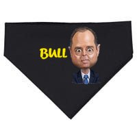 Funny Bull Schiff Meme Adam Schiff USA-Made Doggie Bandana