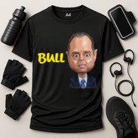 Funny Bull Schiff Meme Adam Schiff Cooling Performance Crew T-Shirt
