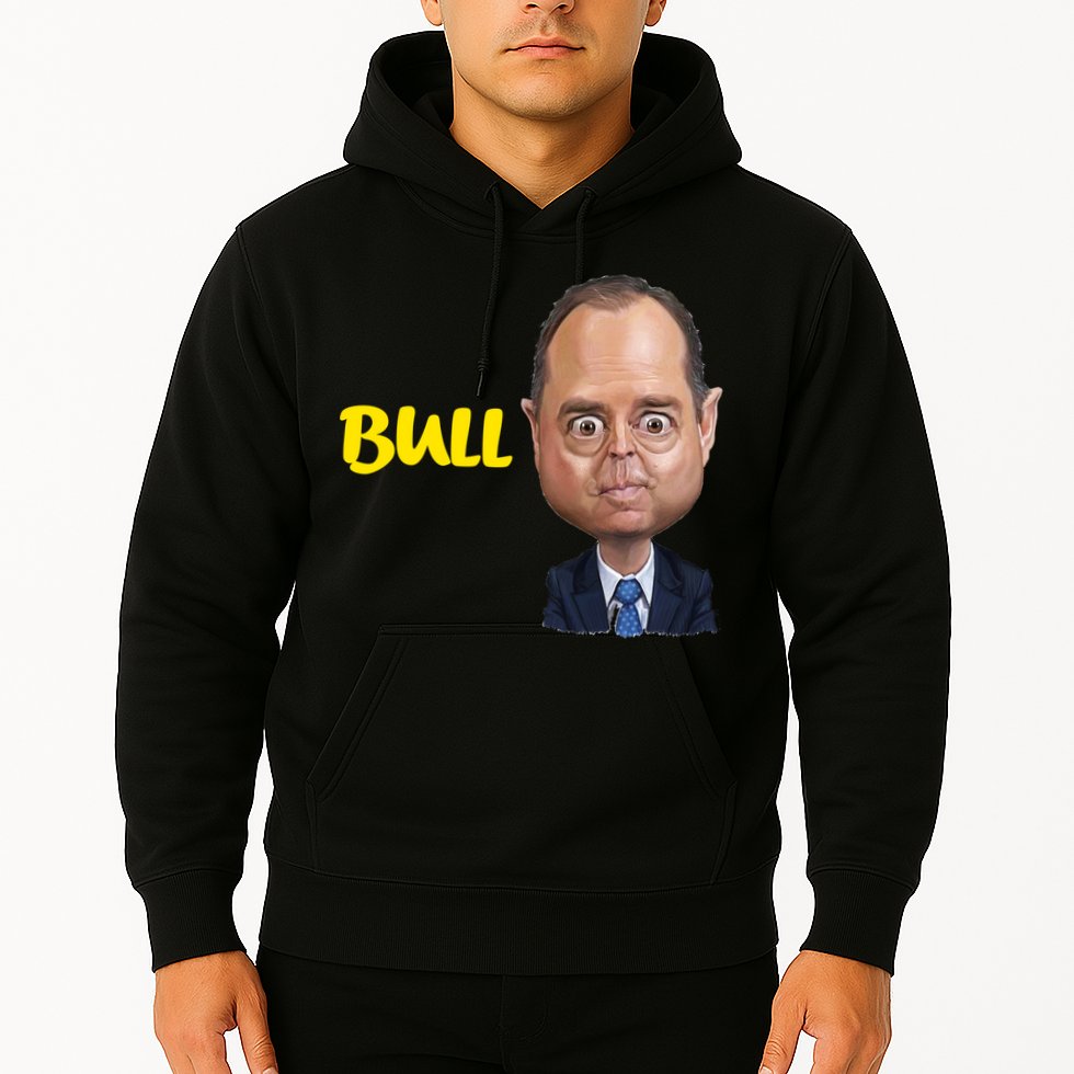 Funny Bull Schiff Meme Adam Schiff Hoodie
