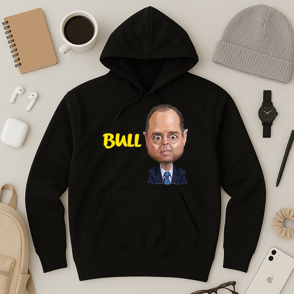 Funny Bull Schiff Meme Adam Schiff Hoodie