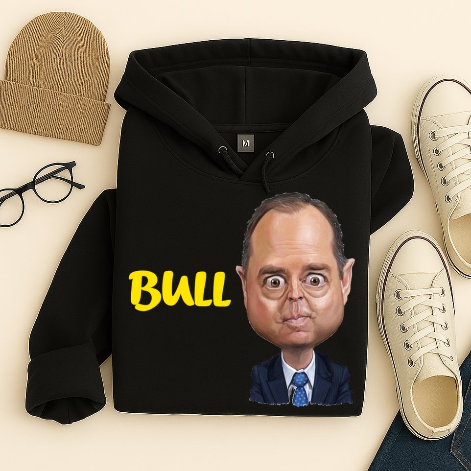 Funny Bull Schiff Meme Adam Schiff Hoodie