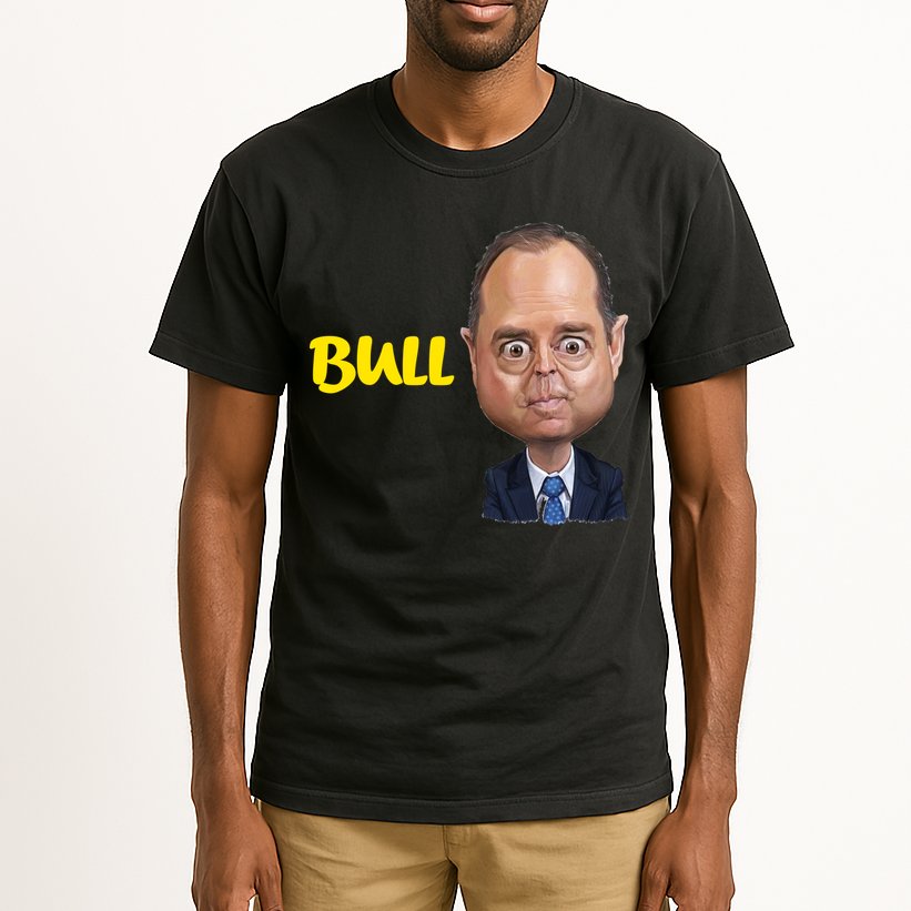 Funny Bull Schiff Meme Adam Schiff Tall T-Shirt
