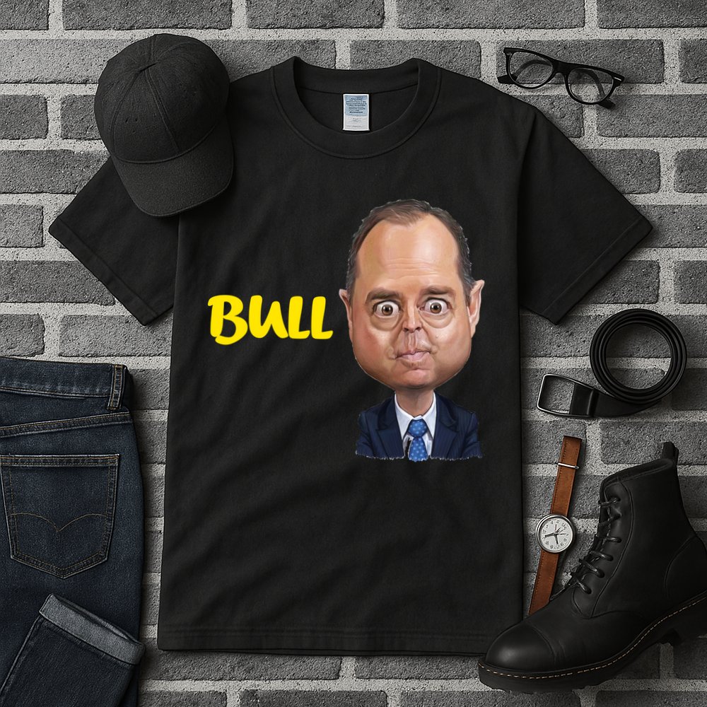 Funny Bull Schiff Meme Adam Schiff Tall T-Shirt