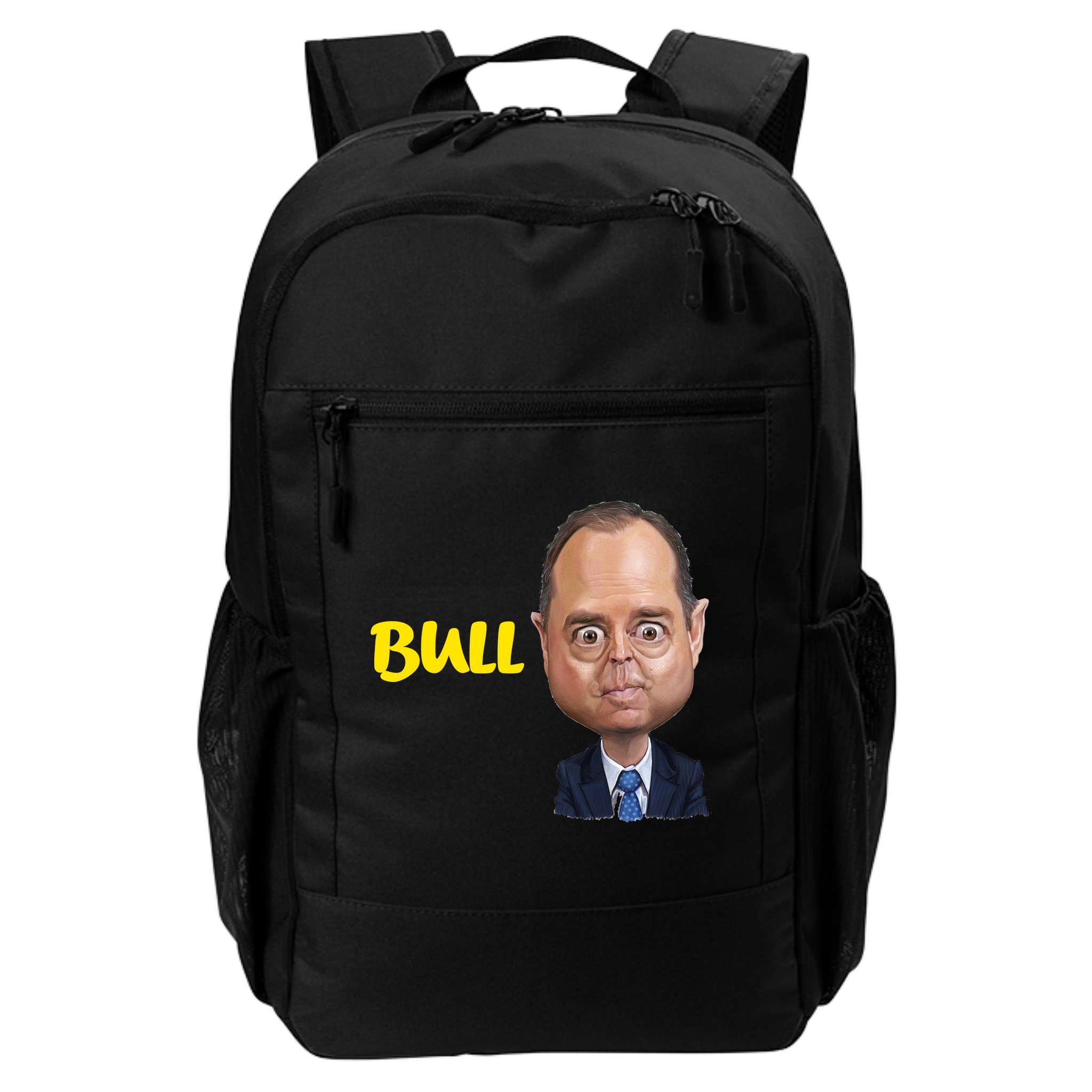 Funny Bull Schiff Meme Adam Schiff Backpack