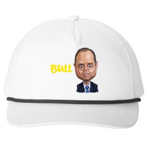 Funny Bull Schiff Meme Adam Schiff Snapback Five-Panel Rope Hat