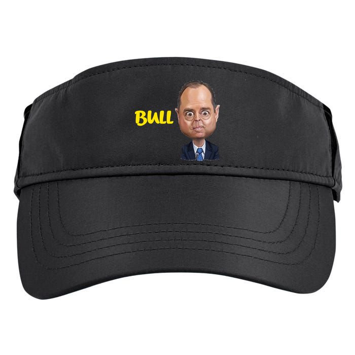 Funny Bull Schiff Meme Adam Schiff Adult Drive Performance Visor