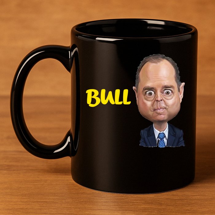 Funny Bull Schiff Meme Adam Schiff 11oz C Handle Ceramic Mug