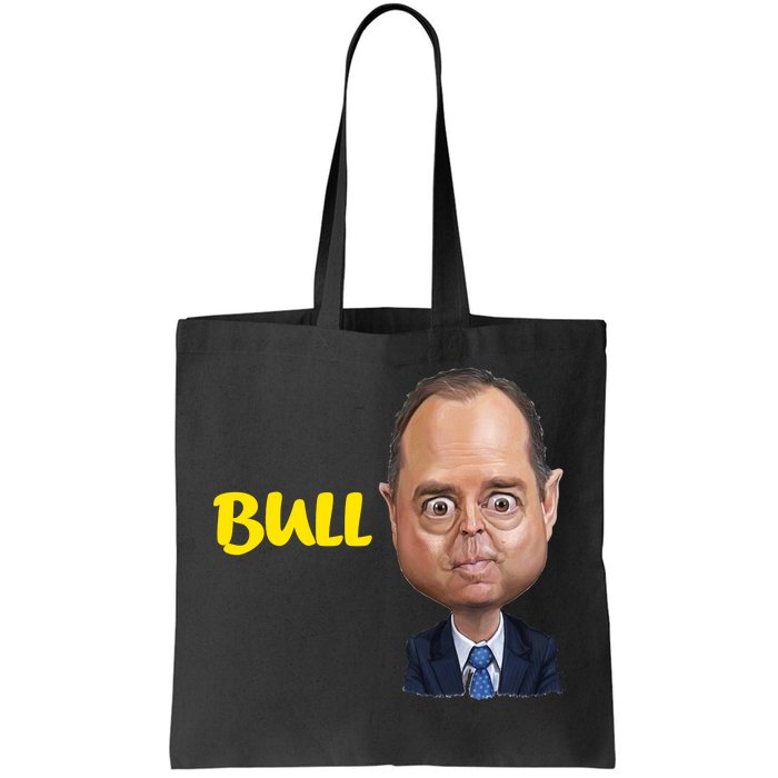 Funny Bull Schiff Meme Adam Schiff Tote Bag