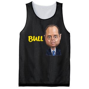 Funny Bull Schiff Meme Adam Schiff Mesh Reversible Basketball Jersey Tank