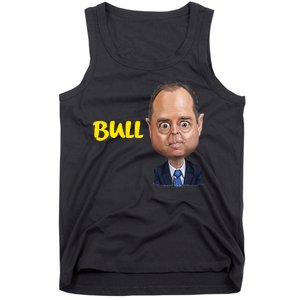 Funny Bull Schiff Meme Adam Schiff Tank Top