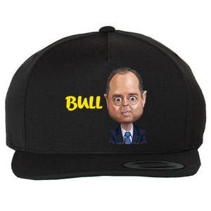 Funny Bull Schiff Meme Adam Schiff Wool Snapback Cap