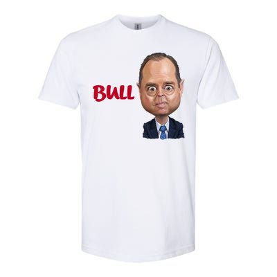 Funny Bull Schiff Meme Adam Schiff Softstyle® CVC T-Shirt