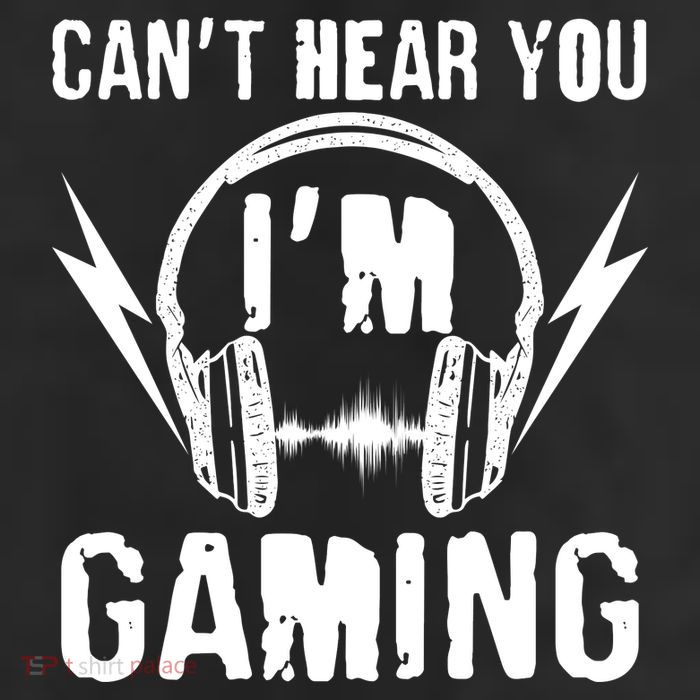 Funny Can't Hear You I'm Gaming Cool Comfort Performance Bucket Hat