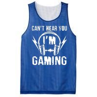 Funny Can't Hear You I'm Gaming Mesh Reversible Basketball Jersey Tank