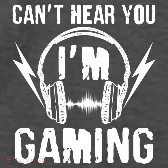 Funny Can't Hear You I'm Gaming Vector Backpack