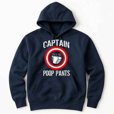 Funny Captain Poop Pants Hoodie