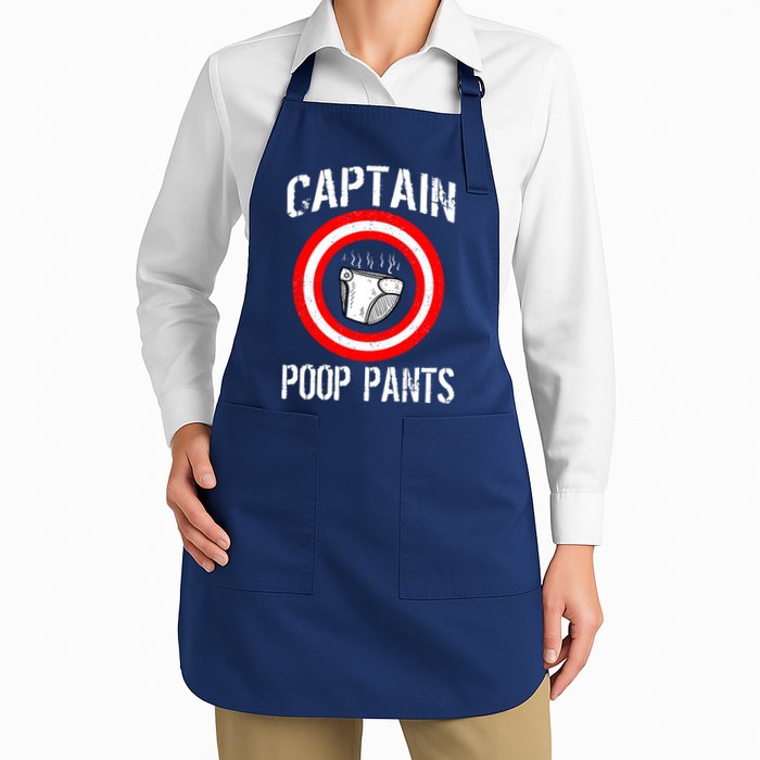 Funny Captain Poop Pants Apron