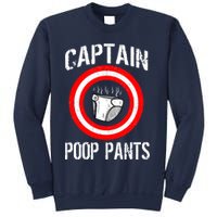 Funny Captain Poop Pants Sweatshirt