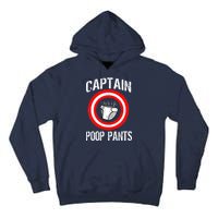 Funny Captain Poop Pants Tall Hoodie