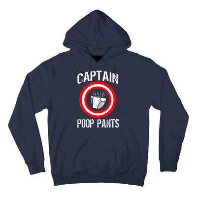 Funny Captain Poop Pants Tall Hoodie