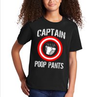 Funny Captain Poop Pants Kids T-Shirt