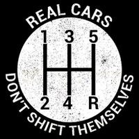 Funny Car Stick Shift Apron