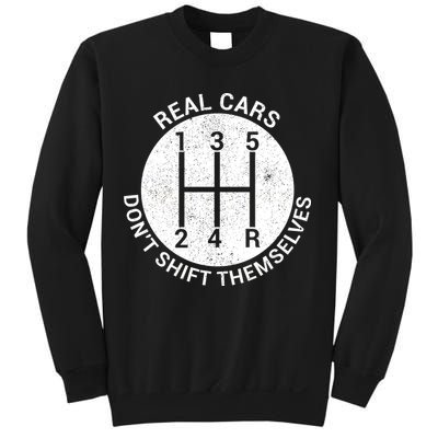 Funny Car Stick Shift Sweatshirt