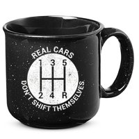 Funny Car Stick Shift 15oz Campfire Ceramic Mug