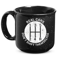 Funny Car Stick Shift 15oz Campfire Ceramic Mug