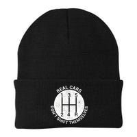 Funny Car Stick Shift Beanie