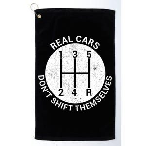 Funny Car Stick Shift Platinum Collection Golf Towel