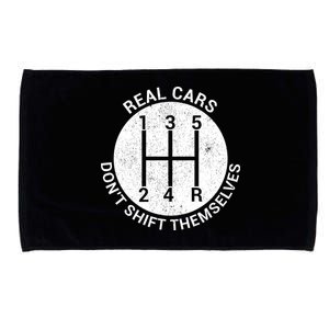 Funny Car Stick Shift Microfiber Hand Towel