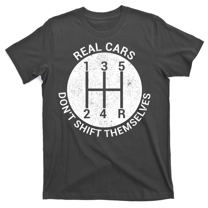 Funny Car Stick Shift T-Shirt