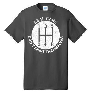 Funny Car Stick Shift Tall T-Shirt