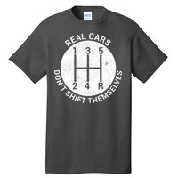 Funny Car Stick Shift Tall T-Shirt