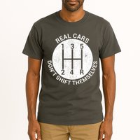 Funny Car Stick Shift Tall T-Shirt