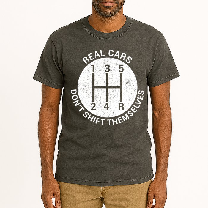 Funny Car Stick Shift Tall T-Shirt