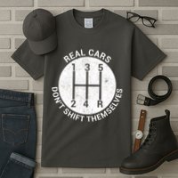 Funny Car Stick Shift Tall T-Shirt