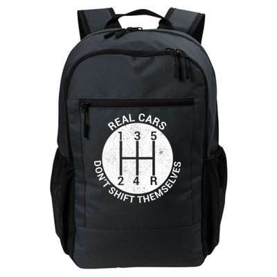 Funny Car Stick Shift Daily Commute Backpack