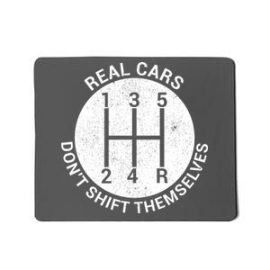 Funny Car Stick Shift Mousepad