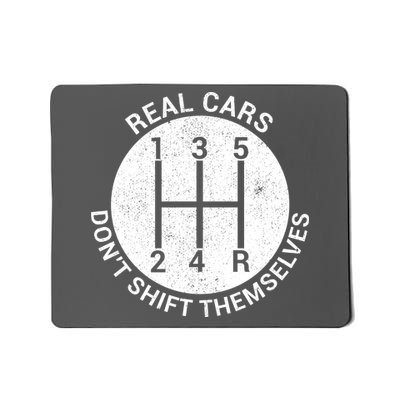 Funny Car Stick Shift Mousepad