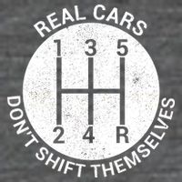 Funny Car Stick Shift Premium T-Shirt