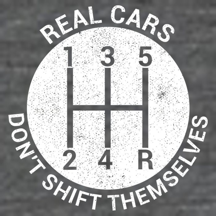 Funny Car Stick Shift Premium T-Shirt