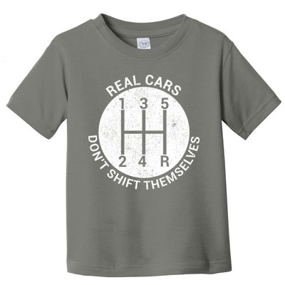 Funny Car Stick Shift Toddler T-Shirt