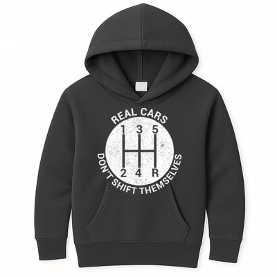 Funny Car Stick Shift Kids Hoodie