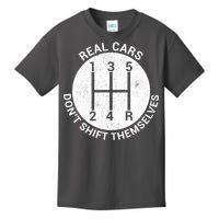 Funny Car Stick Shift Kids T-Shirt