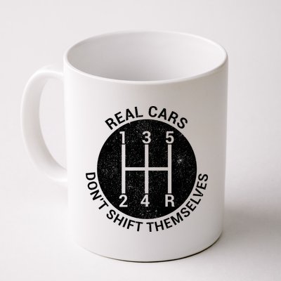 Funny Car Stick Shift Coffee Mug