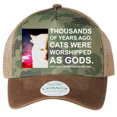 Funny Cat - Fluff You Fluffin Fluff Legacy Tie Dye Trucker Hat